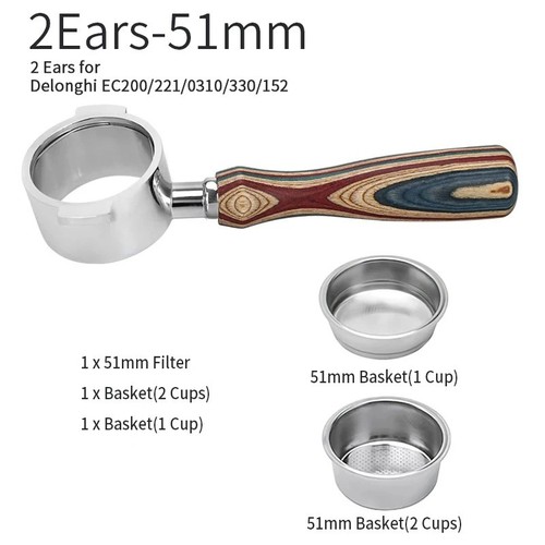 51mm bottomless espresso - 51mm,