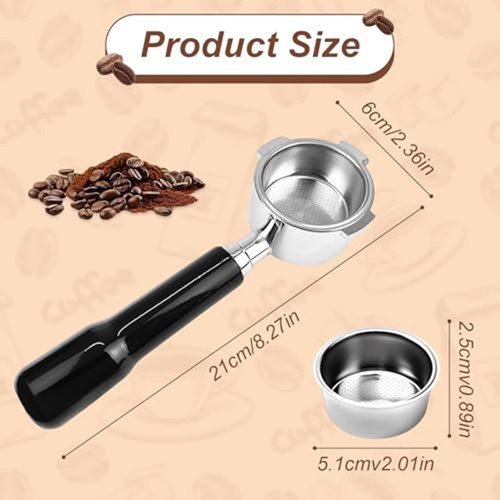 51mm bottomless portafilter - 51mm,