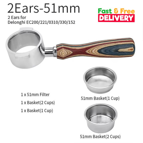 51mm bottomless espresso - 51mm,