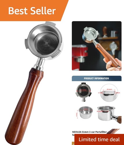 51mm bottomless portafilter - 51mm,