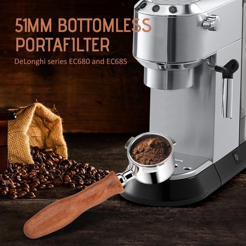 51mm bottomless portafilter - 51mm,